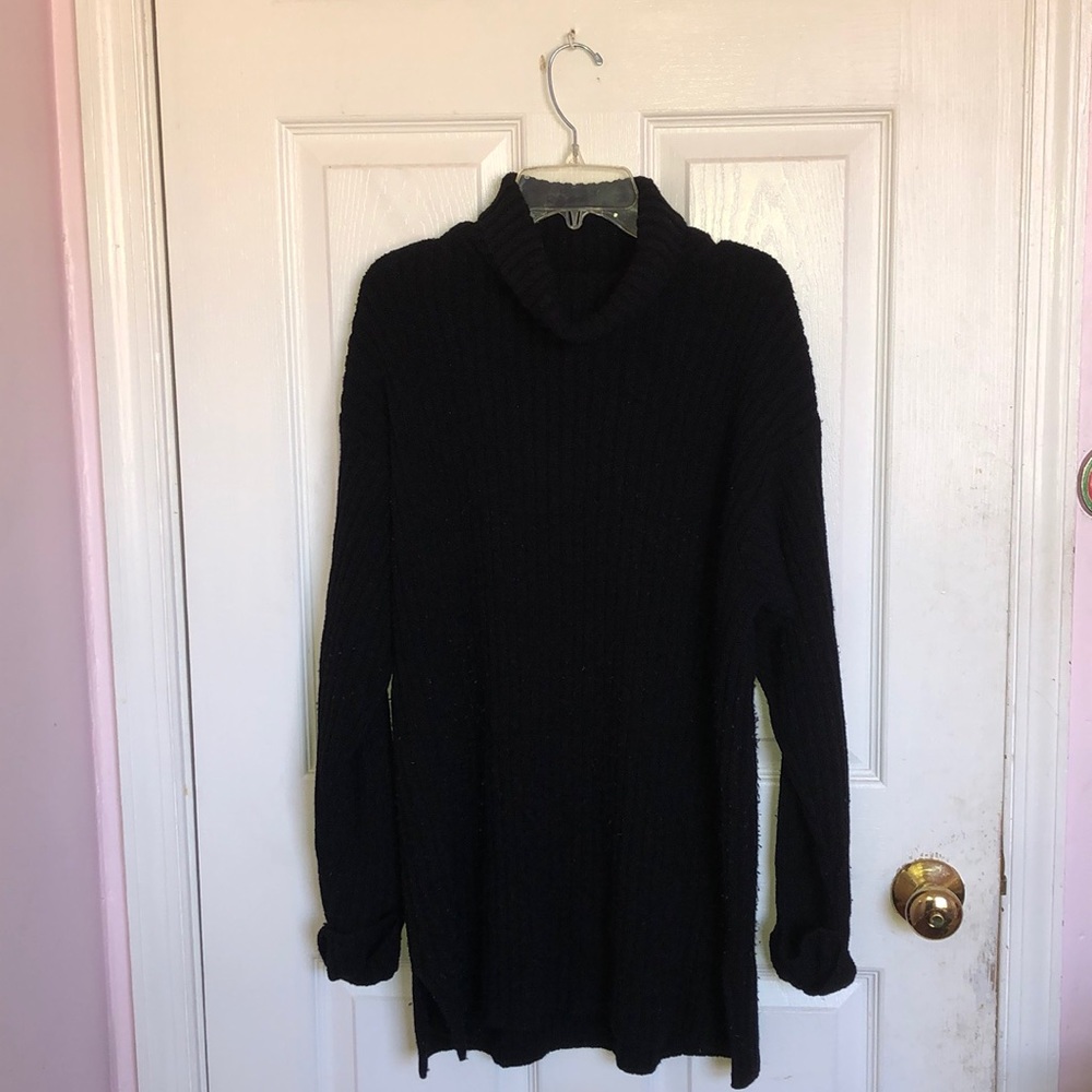 Express Black Turtleneck